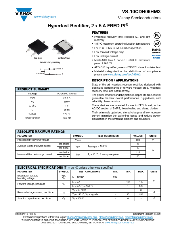 VS-10CDH06HM3