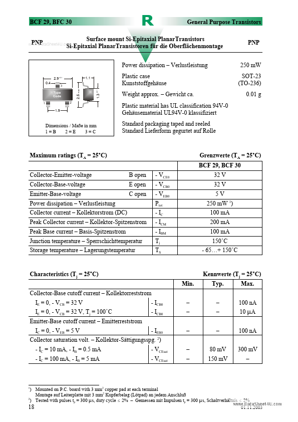 BCF30 Diotec Semiconductor