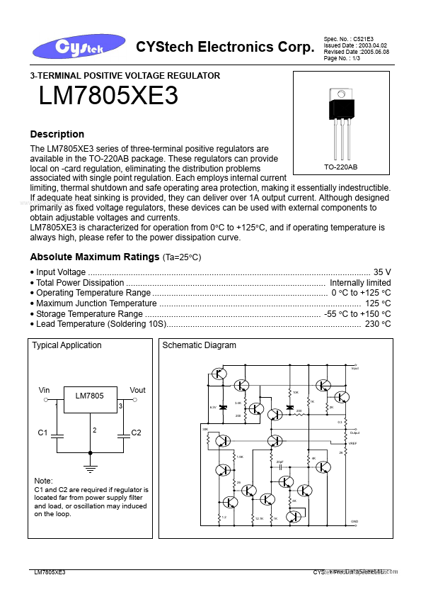 LM7805XE3