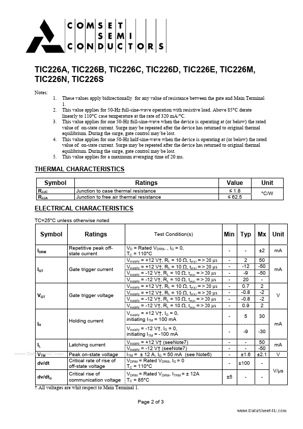 TIC226C