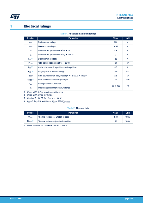 STD6N62K3