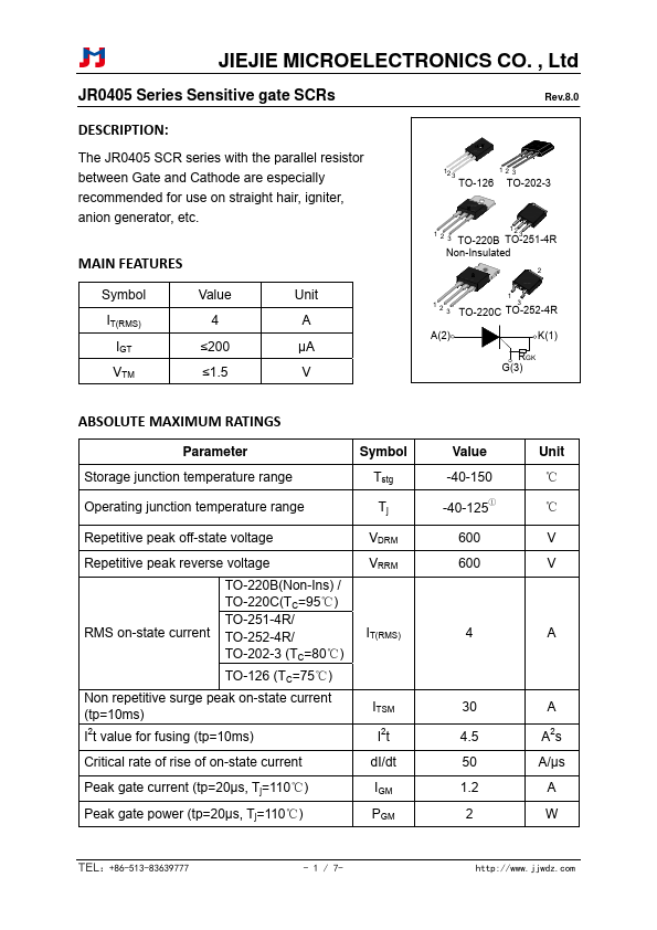 JR0405H JIEJIE