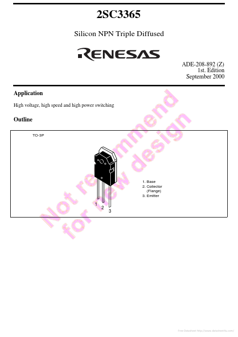 2SC3365 Renesas