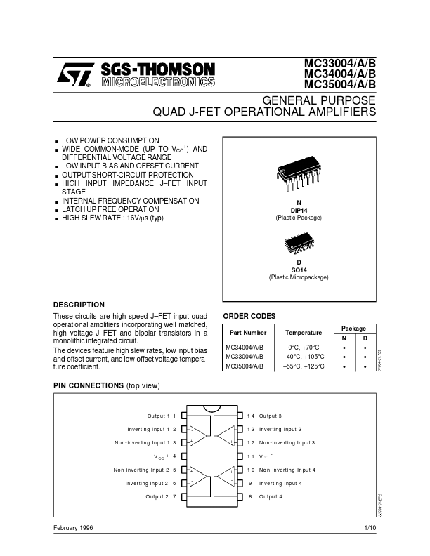 MC35004A STMicroelectronics