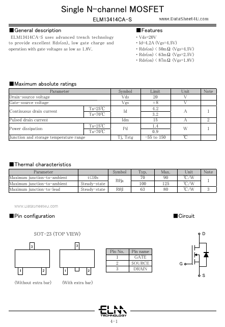 ELM13414CA-S