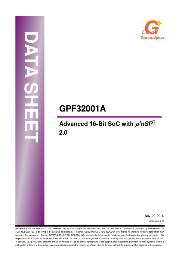 GPF32001A