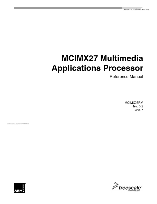 MCIMX27 Freescale Semiconductor