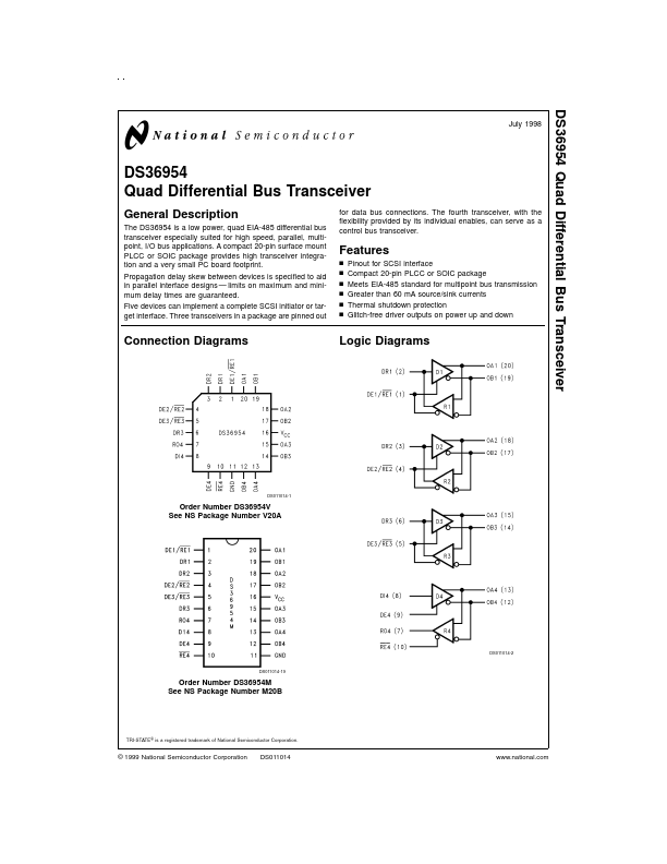 DS36954 National Semiconductor