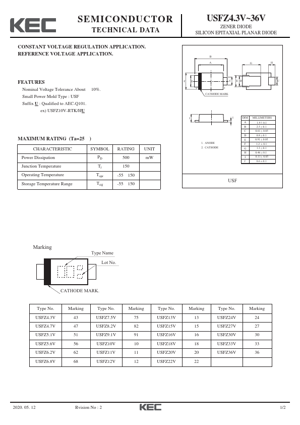 USFZ7.5V