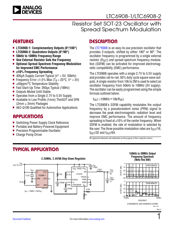 LTC6908-1 Linear Technology