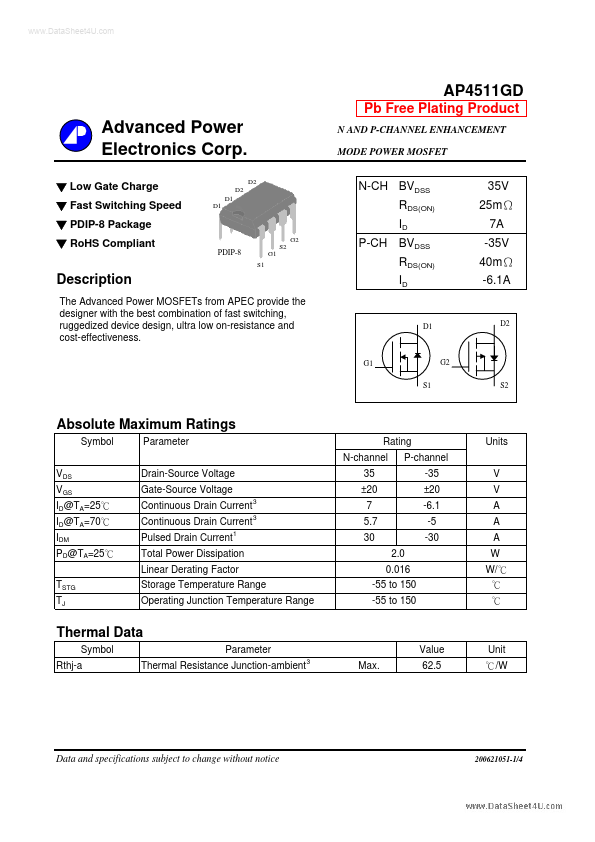 AP4511GD