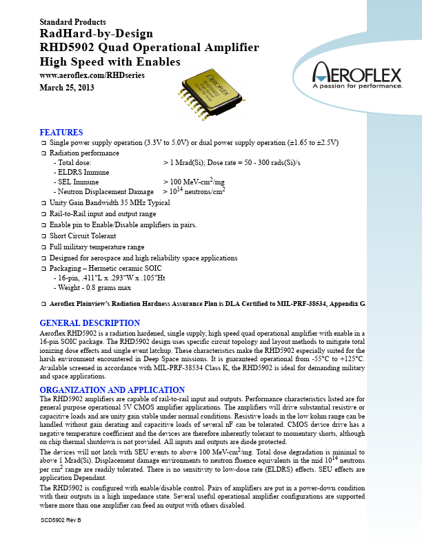 RHD5902 Aeroflex Circuit Technology