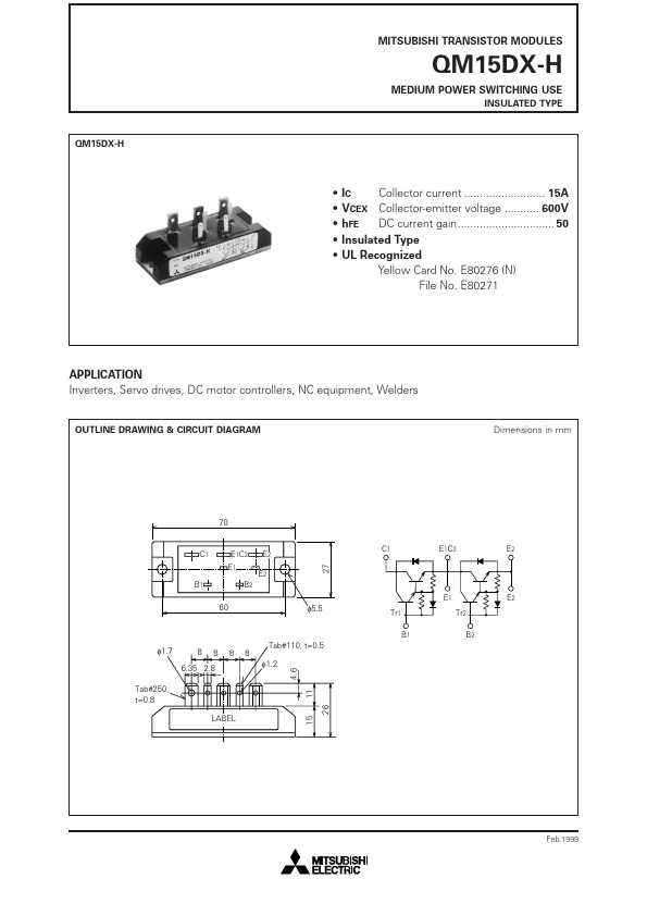 QM15DX-H