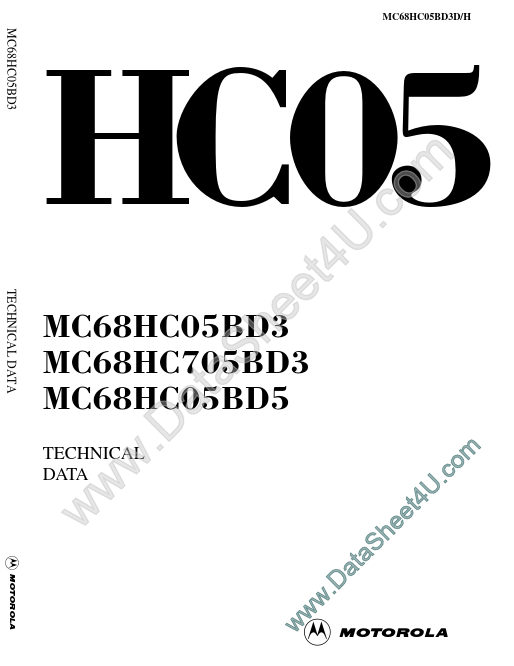 MC68HC05BD3 Motorola