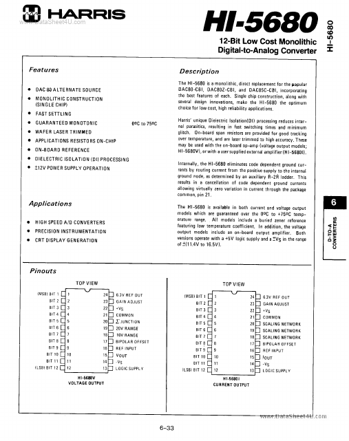 <?=I1-5680?> डेटा पत्रक पीडीएफ