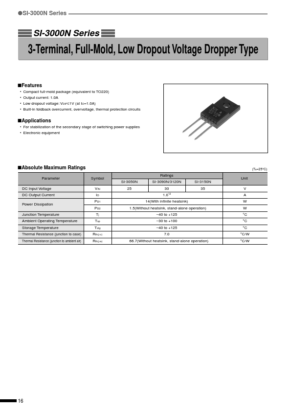 SI-3050N Sanken electric