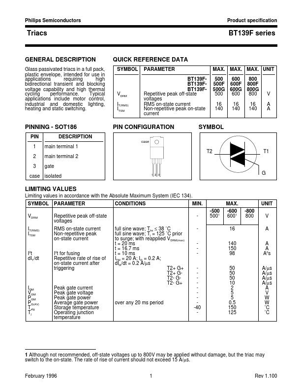 <?=BT139F-800G?> डेटा पत्रक पीडीएफ