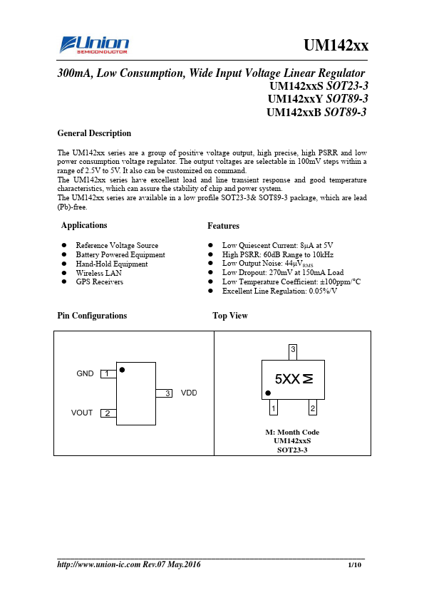 UM14236Y Union Semiconductor