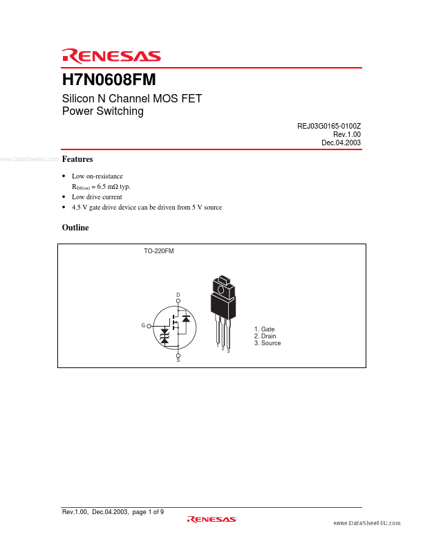 <?=H7N0608FM?> डेटा पत्रक पीडीएफ