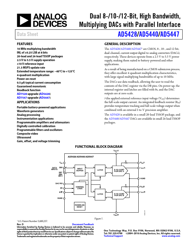 AD5447 Analog Devices