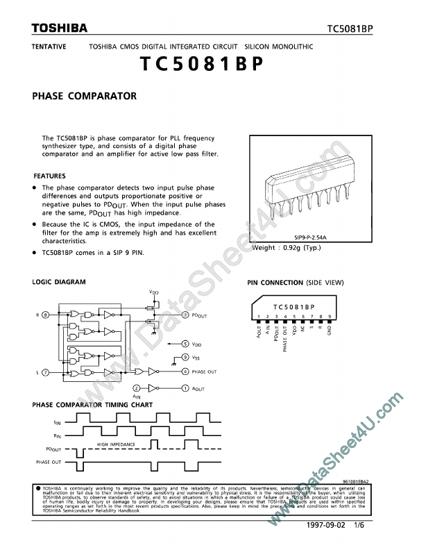 TC5081BP Toshiba Semiconductor