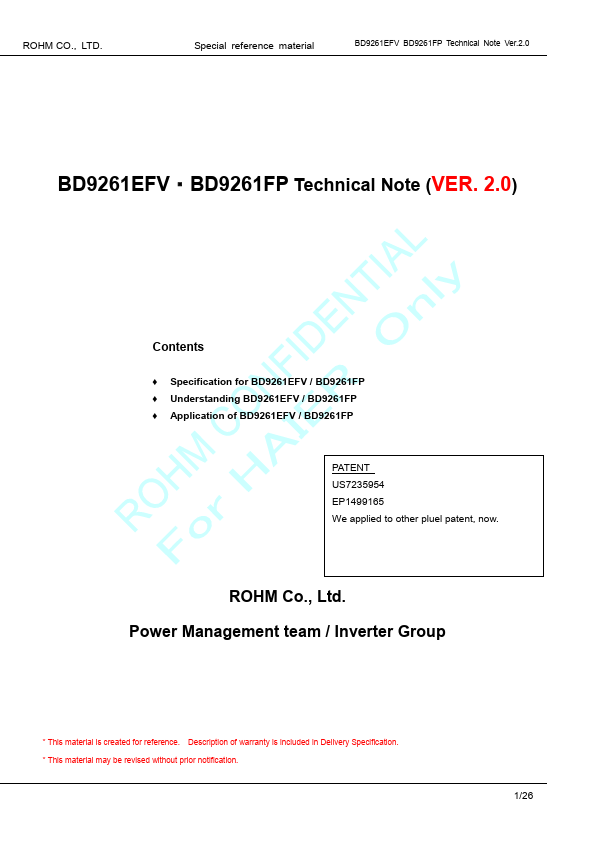 BD9261EFV