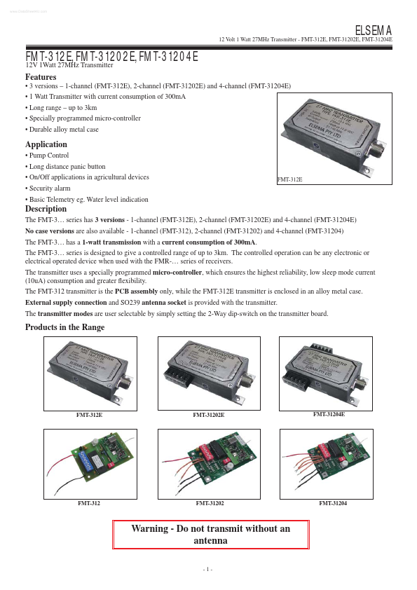 FMT-31202E