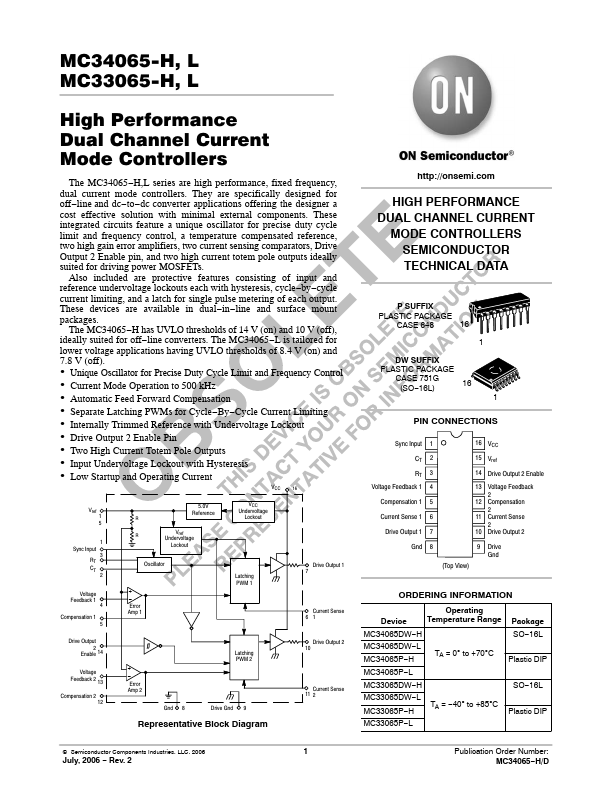 MC33065-H ON Semiconductor