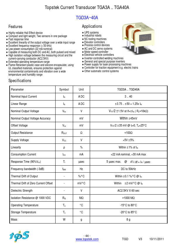 TGD40A