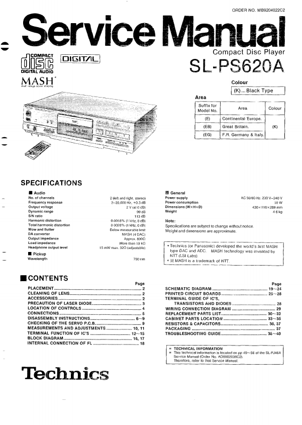 SL-PS620A