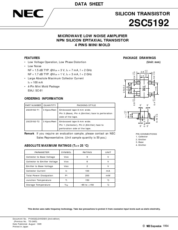 2SC5192 NEC