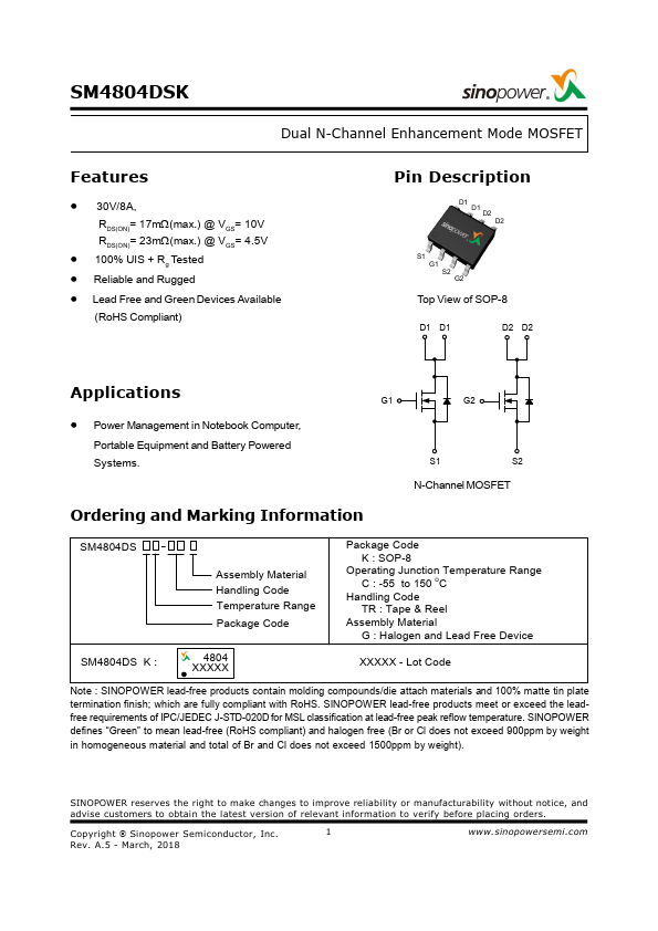 SM4804DSK