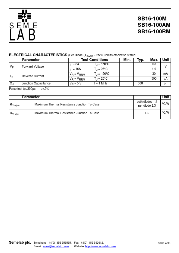 SB16-100M