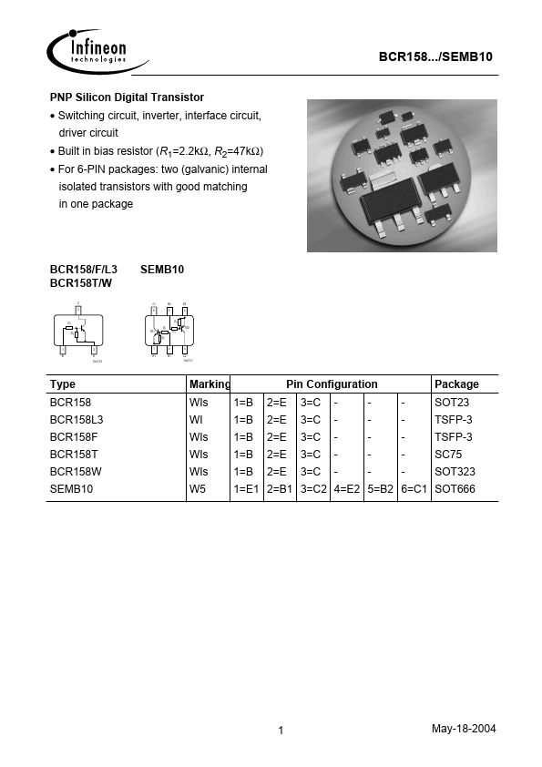 BCR158F