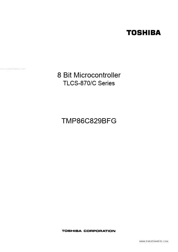 TMP86C829BFG Toshiba Semiconductor