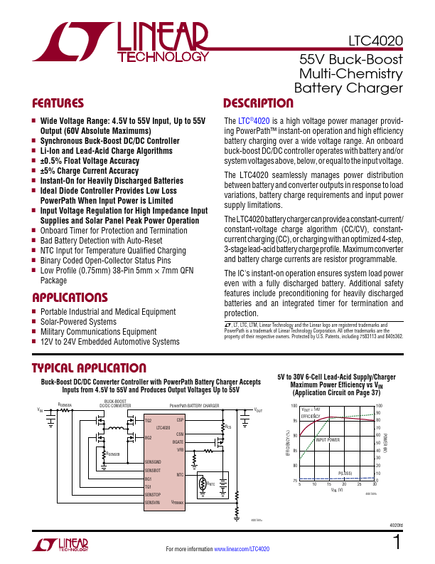 LTC4020 Linear Technology