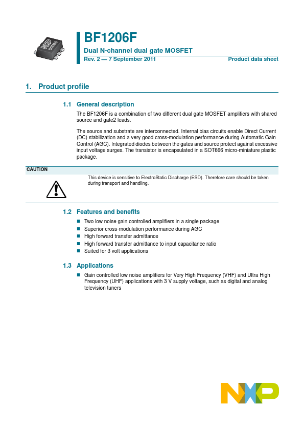 BF1206F NXP