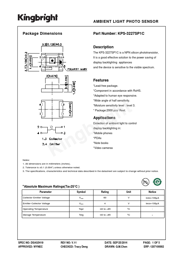 KPS-3227SP1C