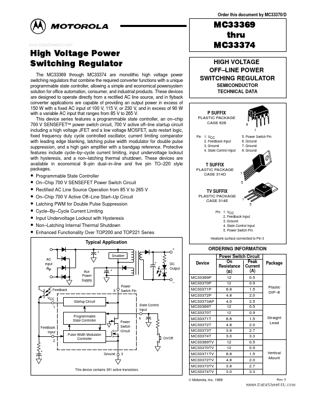 MC33374T Motorola