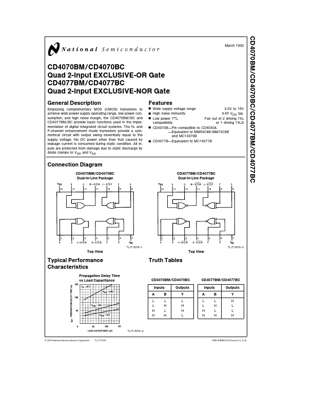 CD4077BM National Semiconductor