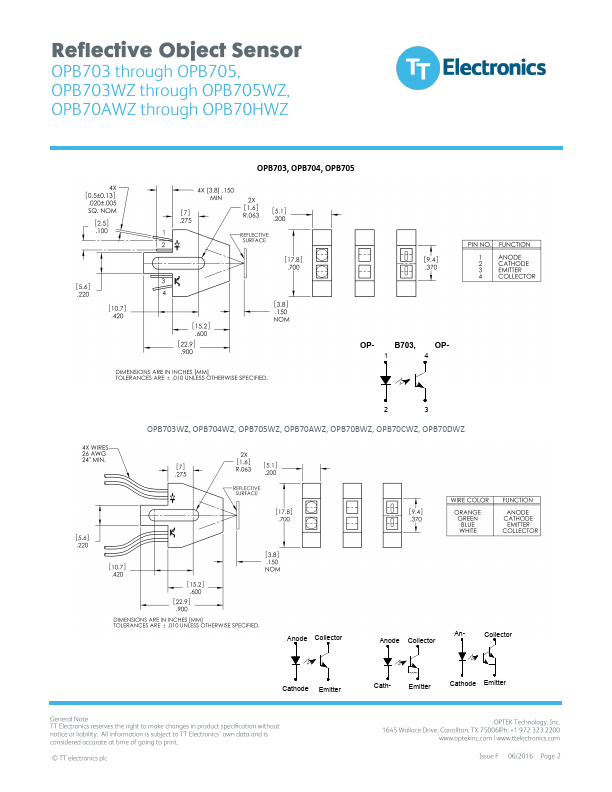 OPB70EWZ