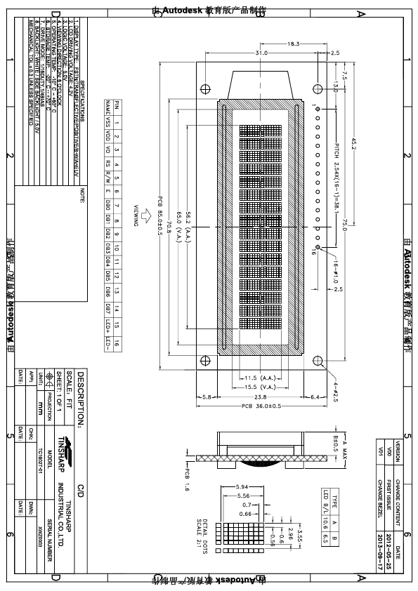 <?=TC1602T-01?> डेटा पत्रक पीडीएफ