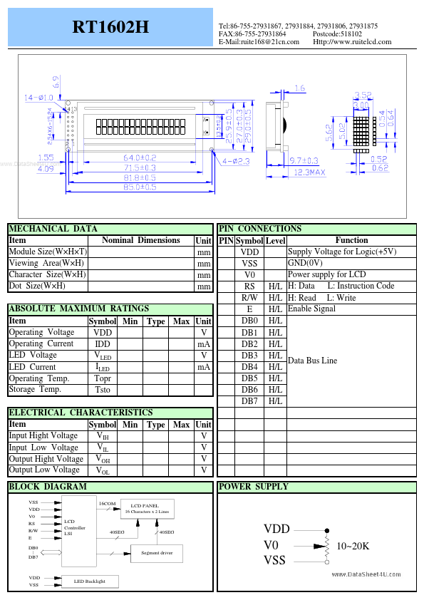 RT1602H