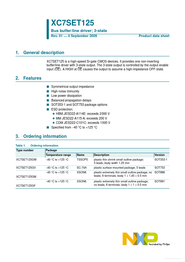 <?=XC7SET125?> डेटा पत्रक पीडीएफ
