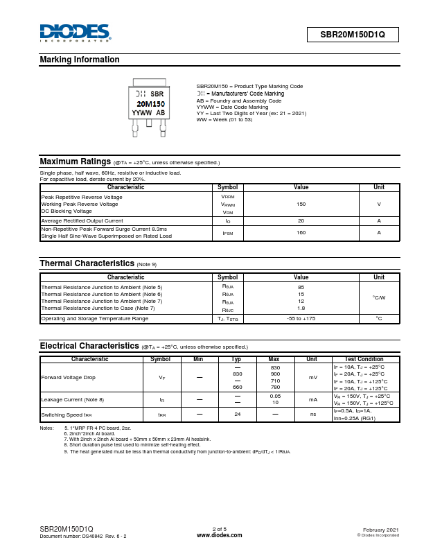 SBR20M150D1Q