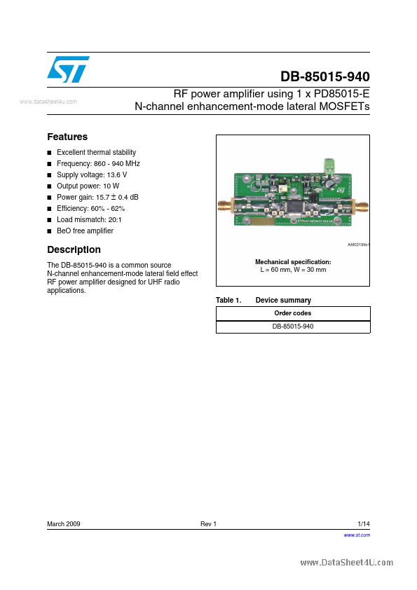 DB-85015-940