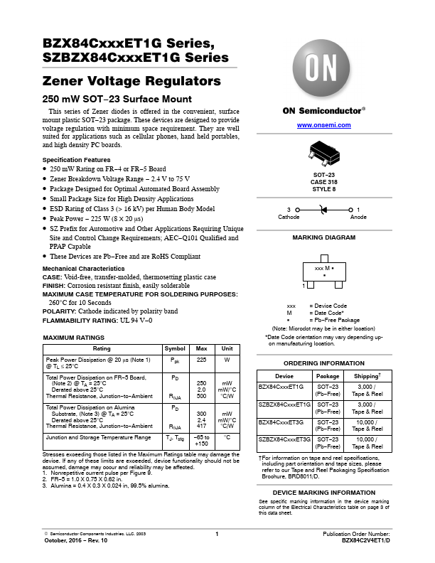 BZX84C4V3ET1G