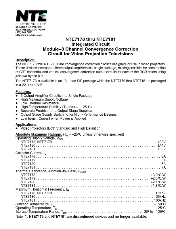 NTE7180