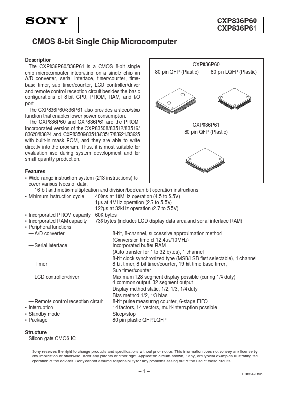 CXP836P60