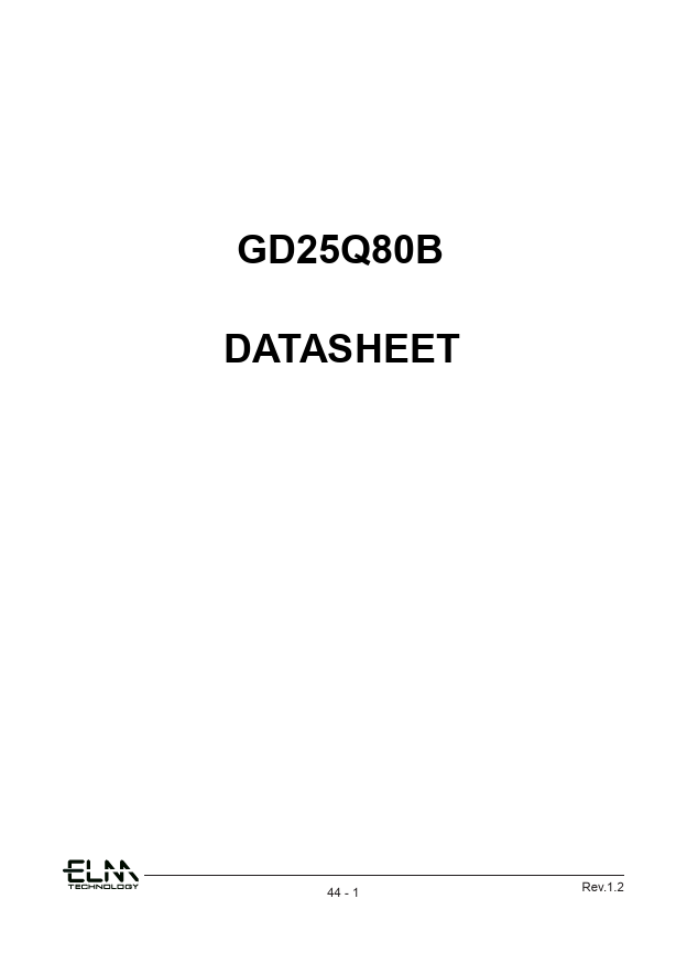 GD25Q80B